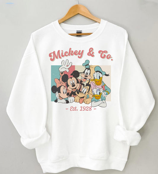 Mickey Mouse Disney Shirt, Classic Mickey Mouse Shirt, Vintage Mickey Est 1928 Shirt, Disney Shirt, Disney Trip Tee, Retro Mickey Mouse Tee