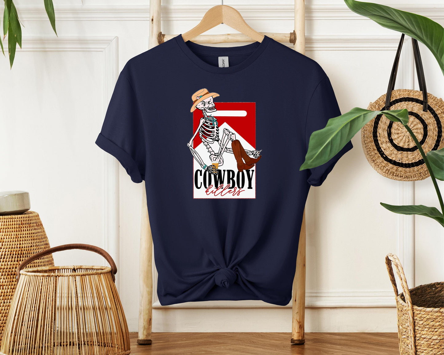 Cowboy Killer Graphic Tee | Retro Cowboy Shirt | Cowgirl T-Shirt | Country Western Rodeo Shirt | Vintage Cowboy Killer Design