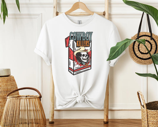 Cowboy Killer Graphic Tee | Retro Cowboy Shirt | Cowgirl T-Shirt | Country Western Rodeo Shirt | Vintage Cowboy Killer Design