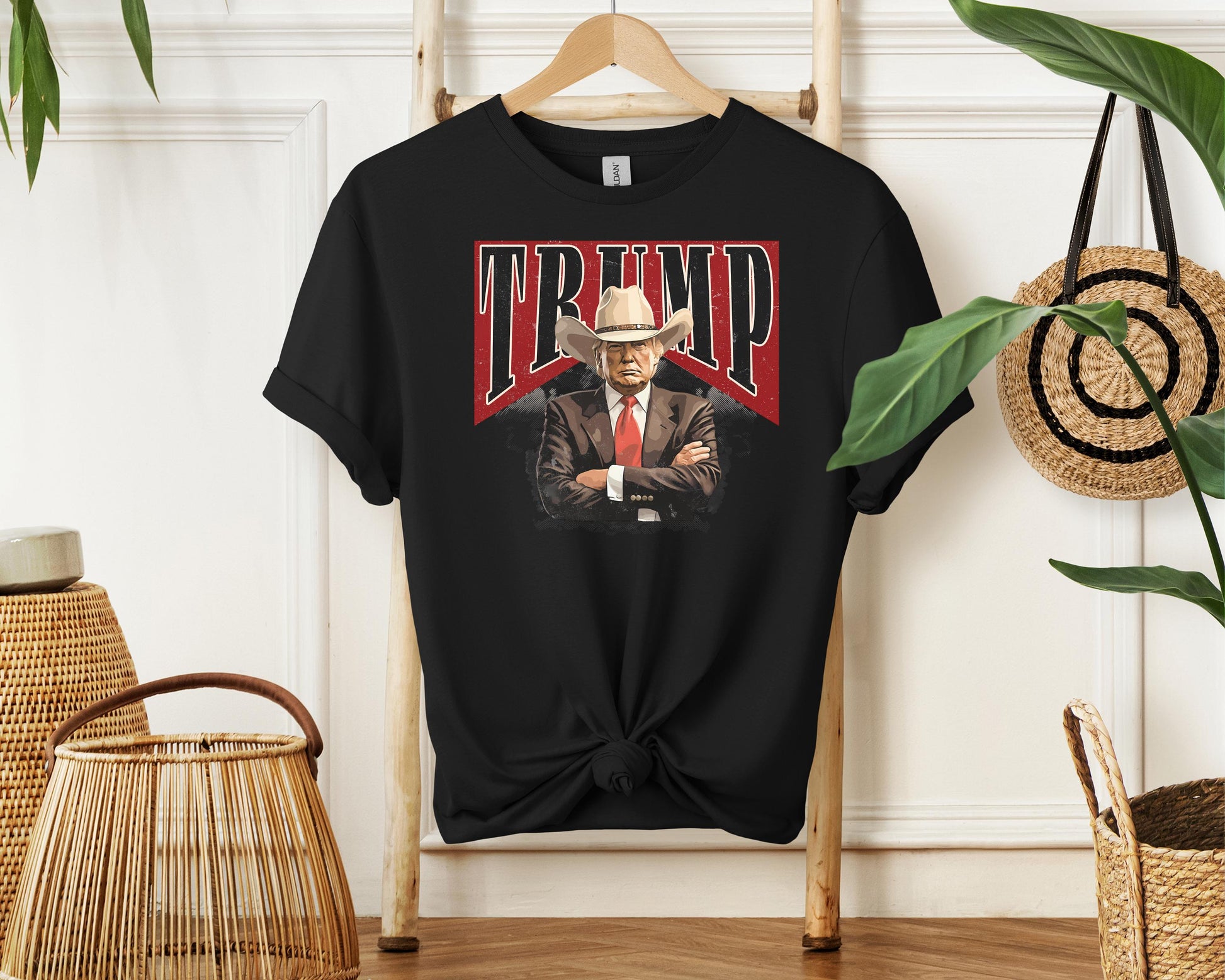 Cowboy Western “Make America Great” Donald Daddy Sweatshirt | Sarcastic Donald Trump Sweater | Republican Gift | President Trump Top