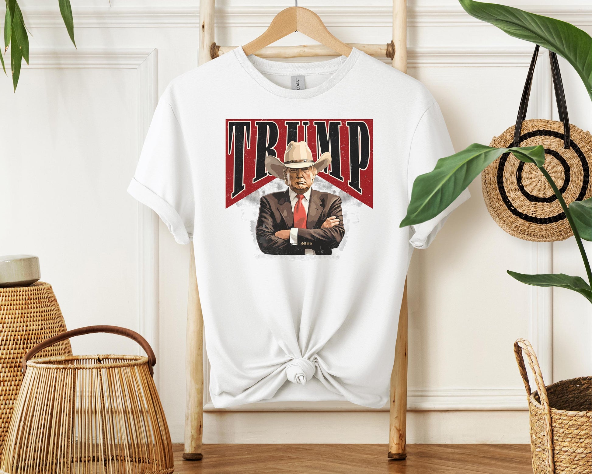 Cowboy Western “Make America Great” Donald Daddy Sweatshirt | Sarcastic Donald Trump Sweater | Republican Gift | President Trump Top