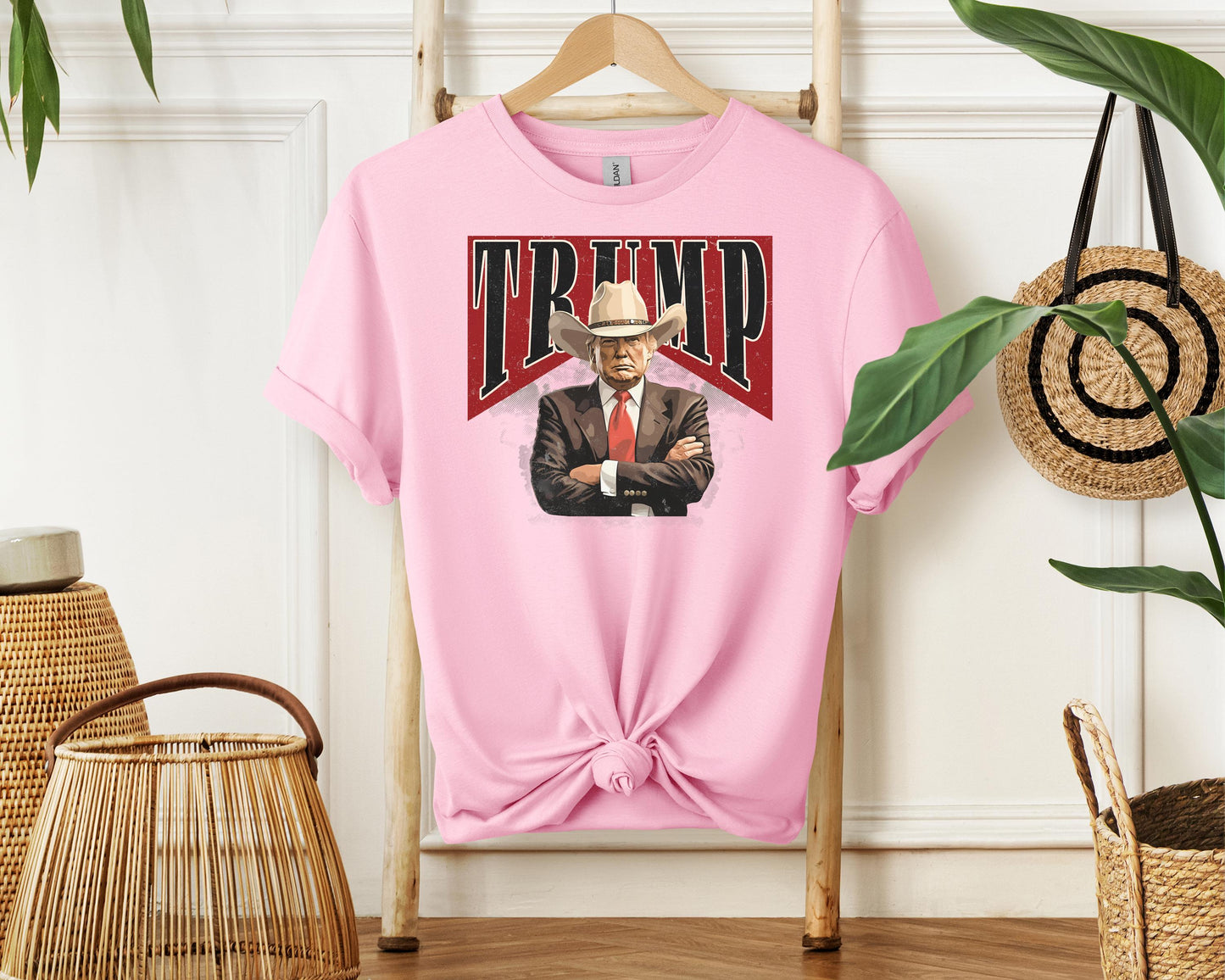 Cowboy Western “Make America Great” Donald Daddy Sweatshirt | Sarcastic Donald Trump Sweater | Republican Gift | President Trump Top