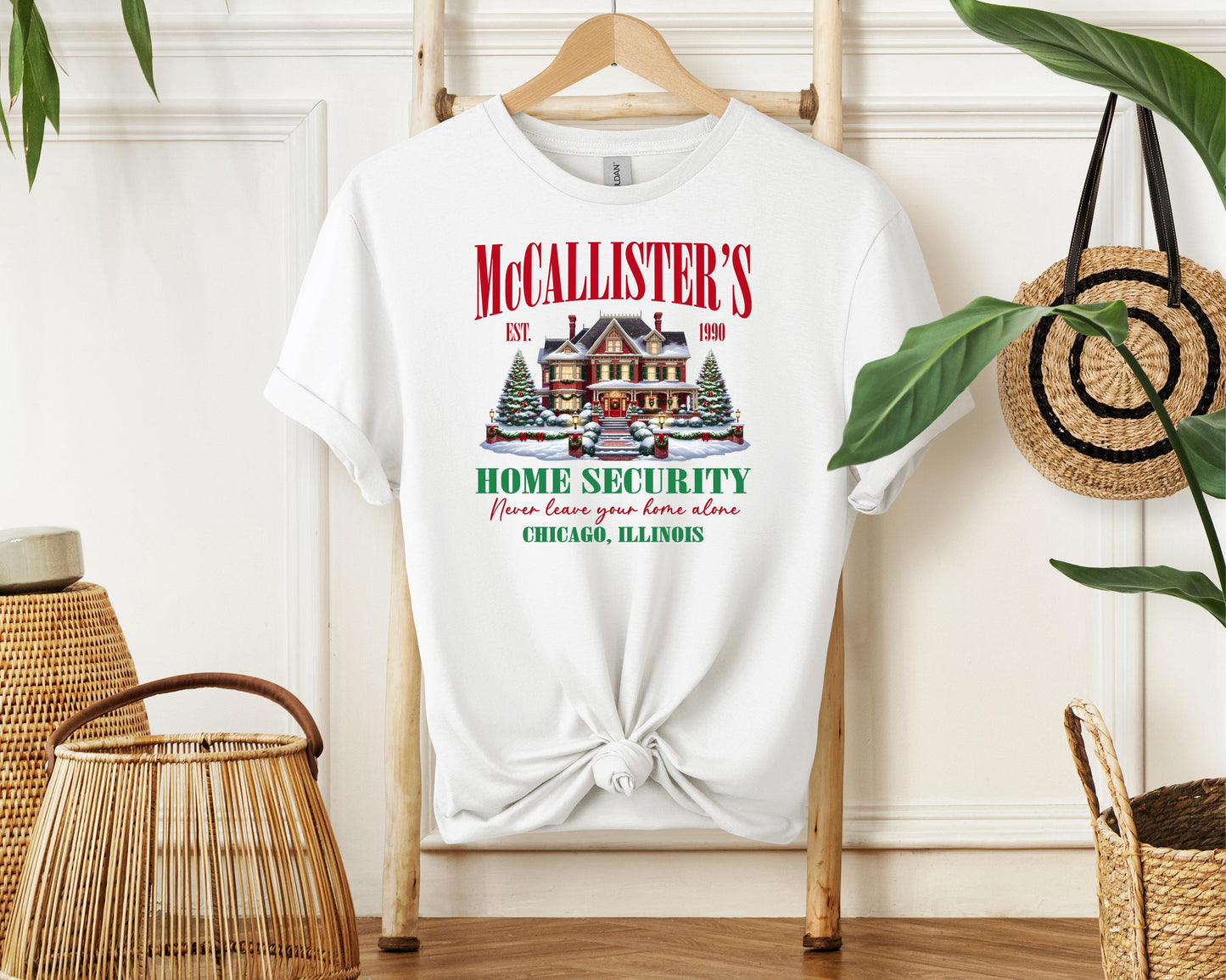 McCallister's Home Security Sweatshirt, Christmas Movie Shirt, Christmas Kids Shirt, McCallister Shirt, Christmas Funny Shirt