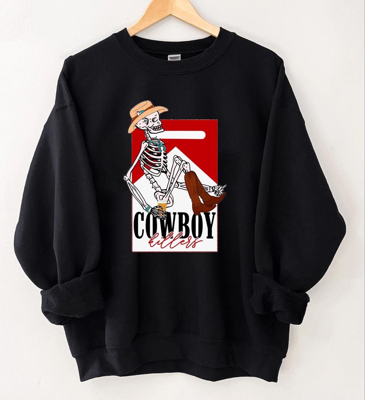 Cowboy Killer Graphic Tee | Retro Cowboy Shirt | Cowgirl T-Shirt | Country Western Rodeo Shirt | Vintage Cowboy Killer Design