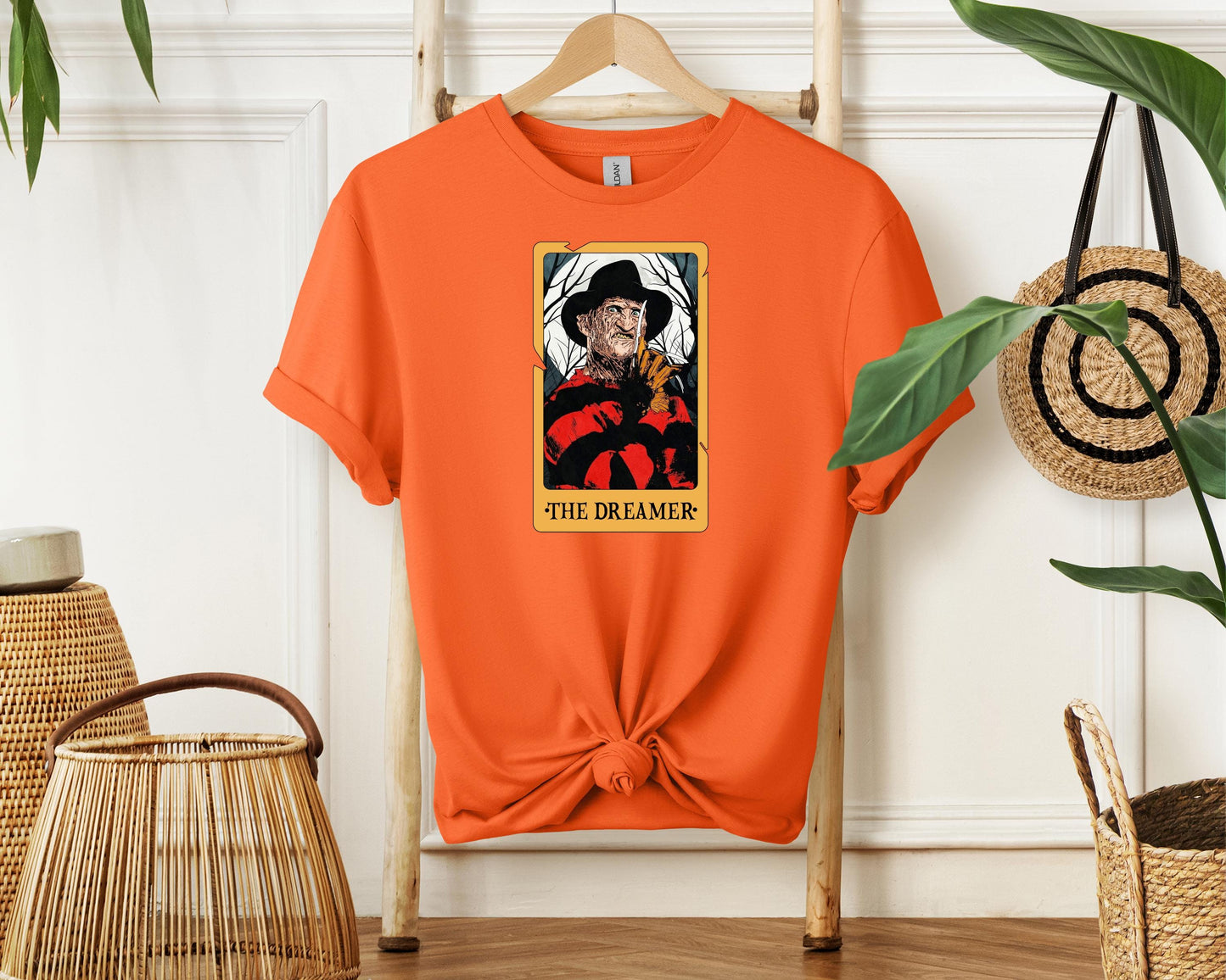 Halloween Friends Tarot Shirt | Spooky Friends Graphic Tee | Tarot Card Halloween T-Shirt | Fun Horror Friendship Top