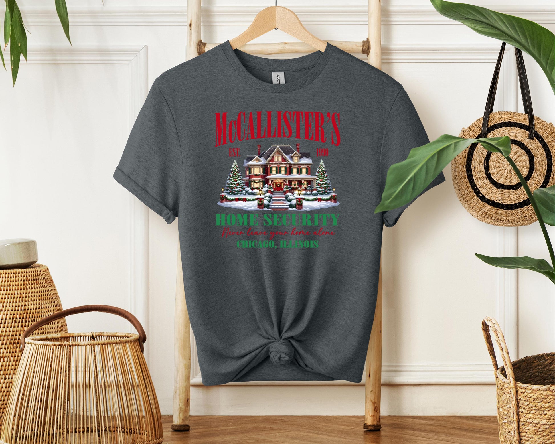 McCallister's Home Security Sweatshirt, Christmas Movie Shirt, Christmas Kids Shirt, McCallister Shirt, Christmas Funny Shirt